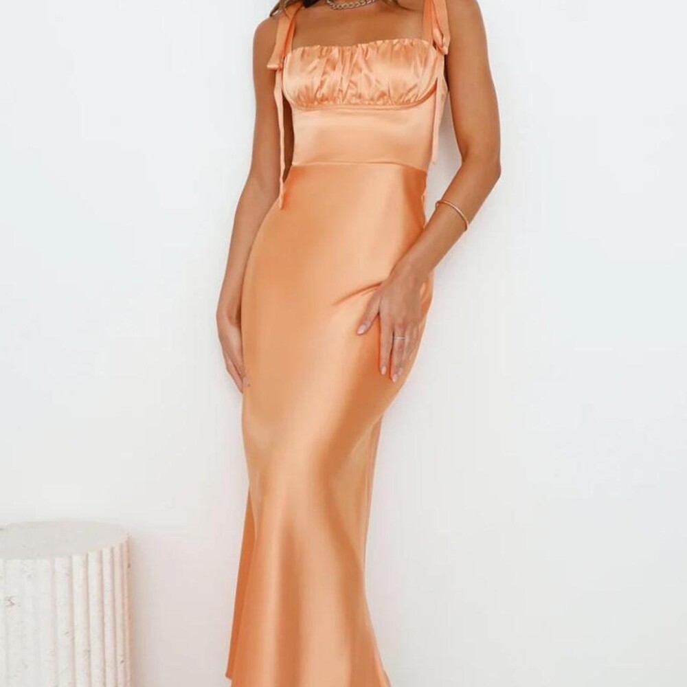 Selfie Leslie Women's Orange and Pink Dress